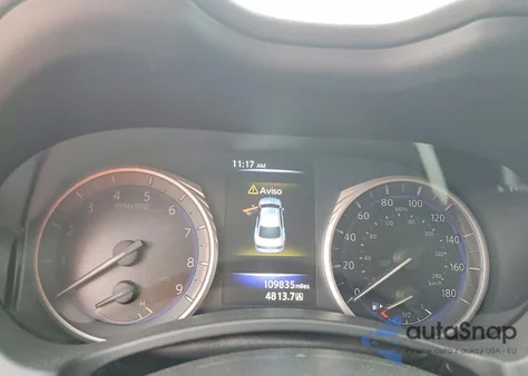 2016 Infiniti Q50 Premium z USA, uszkodzony, nr VIN JN1EV7AP0GM301661